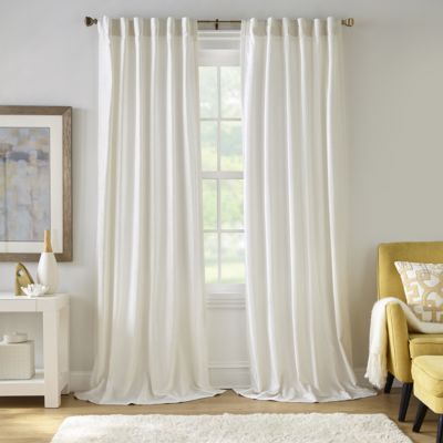 Carnaby Distressed Velvet Window Curtain, 50" x 84"