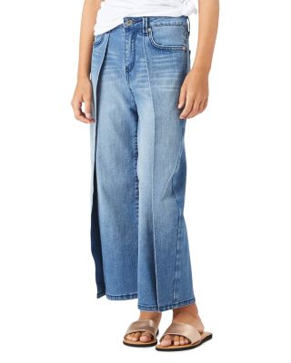 kids wide leg jeans