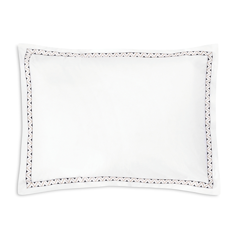 Matouk Schumacher Prado Standard Sham In Neutral