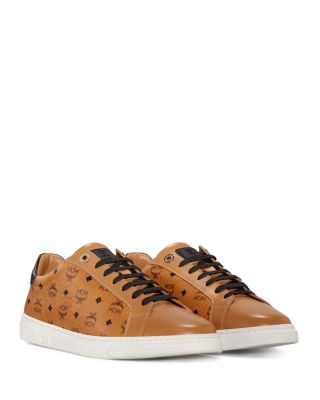 MCM Women's New Court Lace Up Sneakers 
