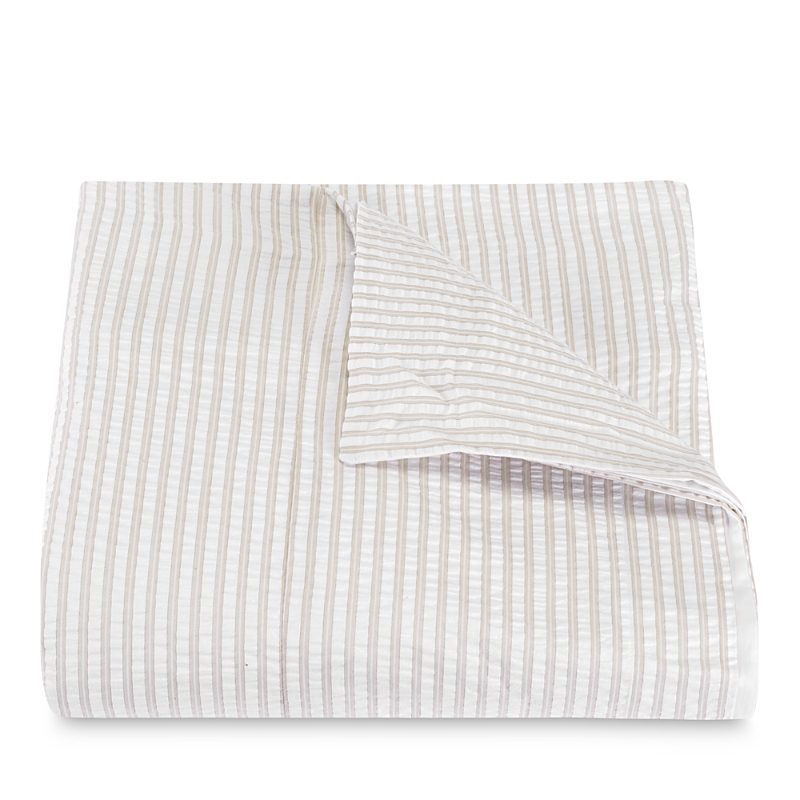 Matouk Matteo Coverlet, Full/queen In Gray