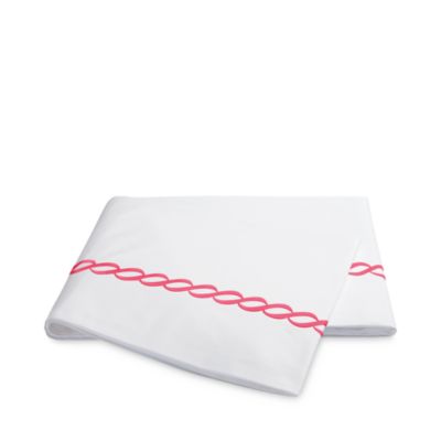 Matouk Classic Chain Flat Sheet, Twin