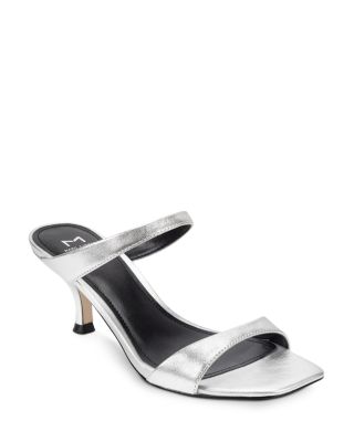 marc fisher silver sandals