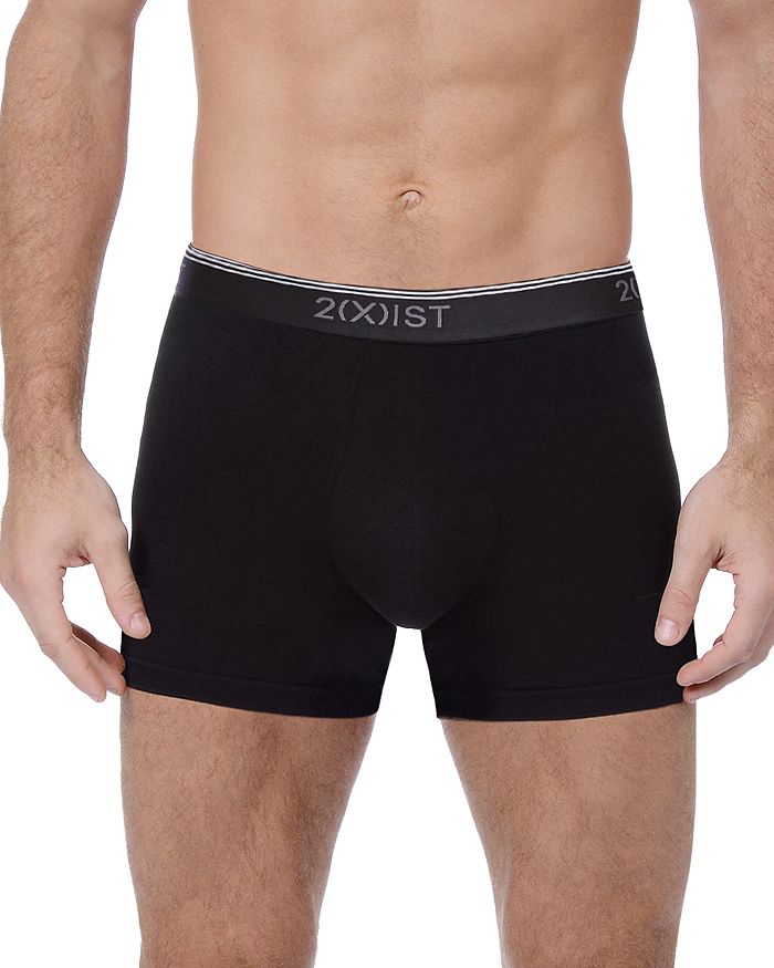 Shop 2(x)ist Stretch Boxer Briefs, Pack Of 3 In Black