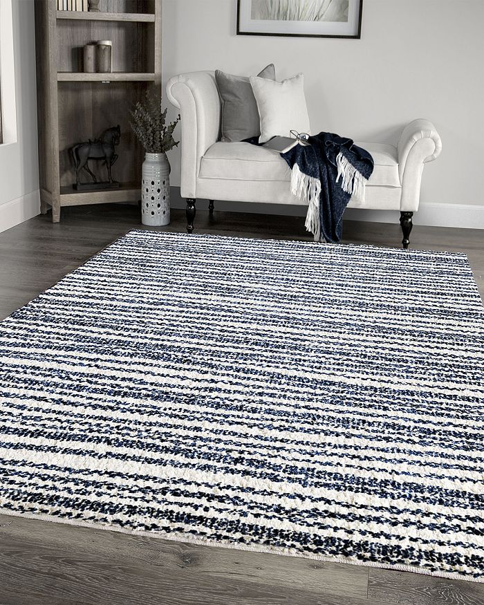Shop Jennifer Adams Home Palmetto Living Orian Cotton Tail Knitted All Over Area Rug, 5'3 X 7'6 In White