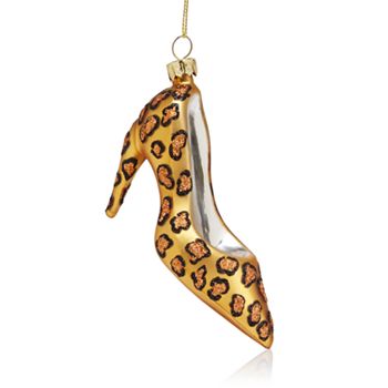 Bloomingdale's Glass Leopard High Heel Ornament - 100% Exclusive ...