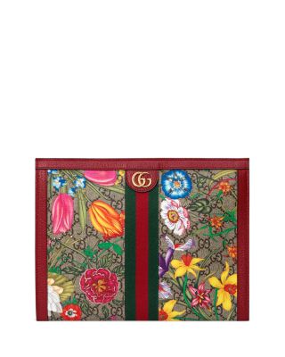 gucci ophidia flora pouch