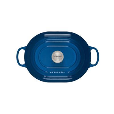 3.75 Qt Cast Iron Oval Casserole & Lid