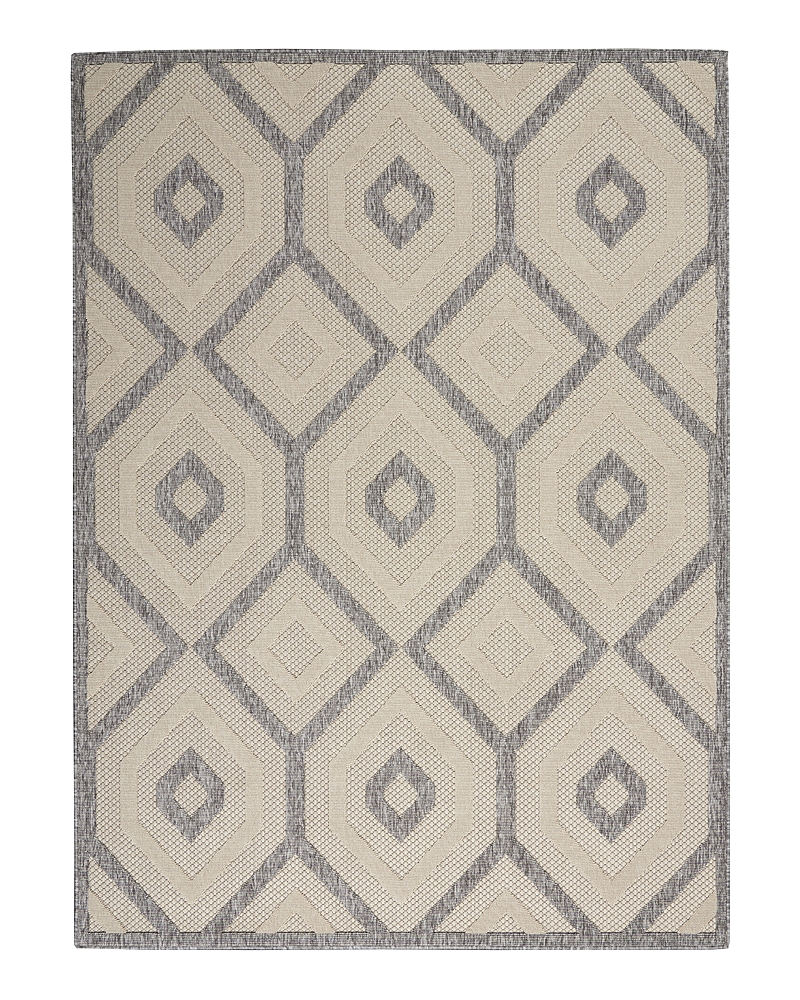 Nourison Cozumel Czm02 Area Rug, 4' X 6' In Cream