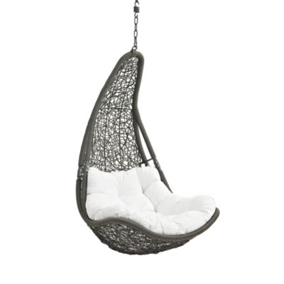 Abate Wicker Rattan Outdoor Patio Swing Chair