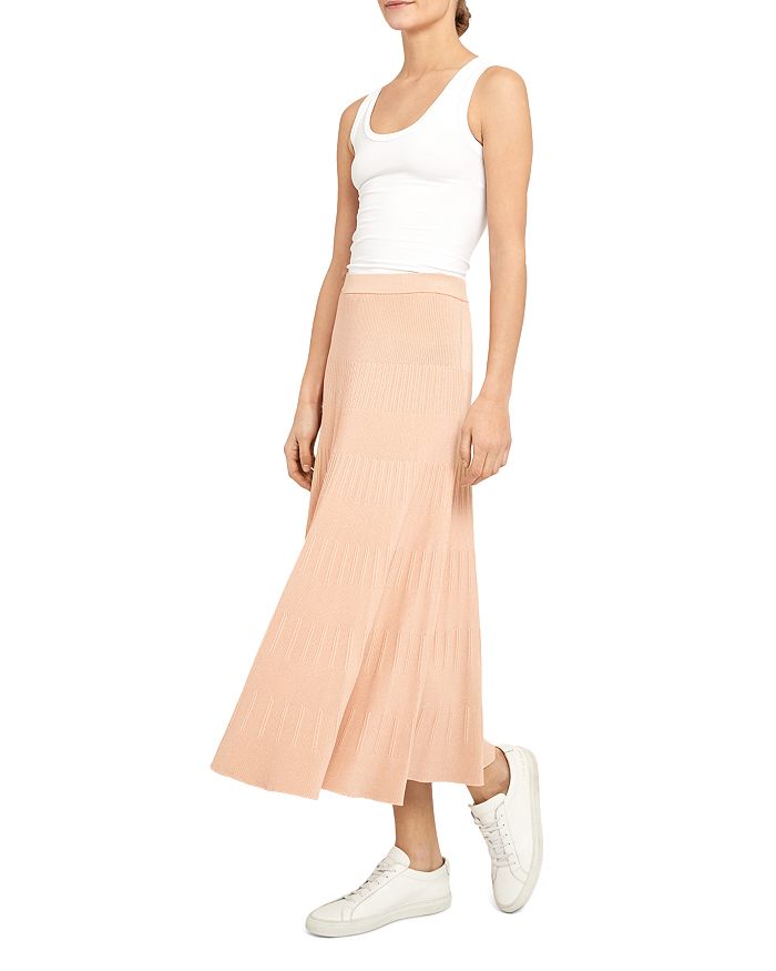 theory twisted rib skirt