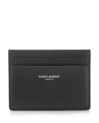 saint laurent card case mens