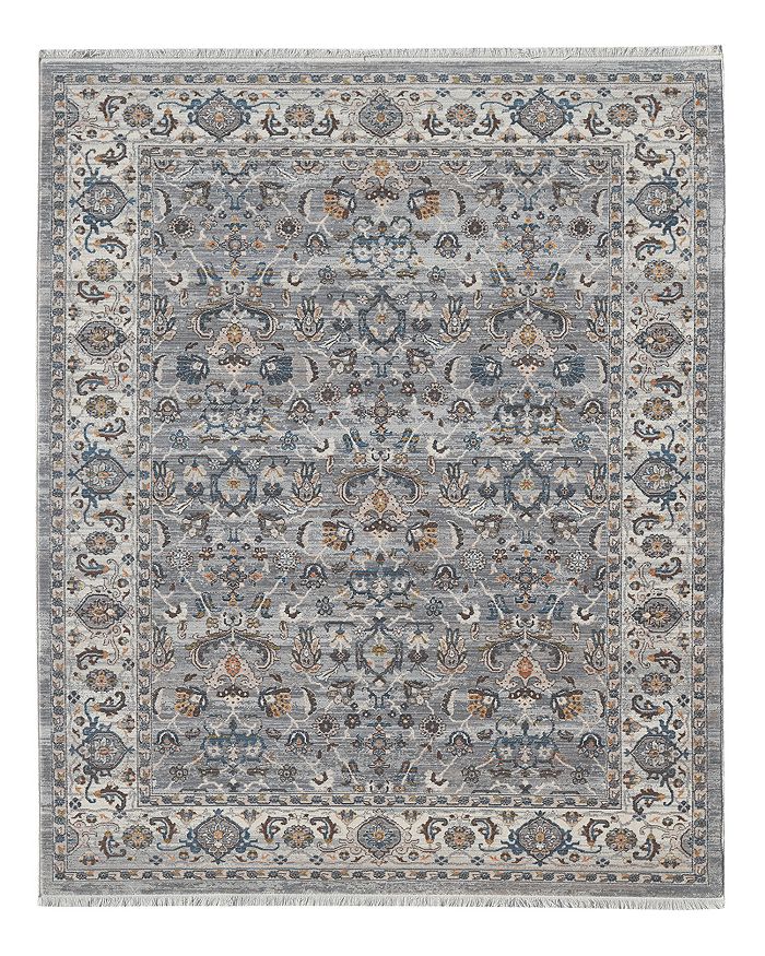 Amer Rugs Arcadia Arc-2 Area Rug, 7'1 X 10' In Gray/ivory
