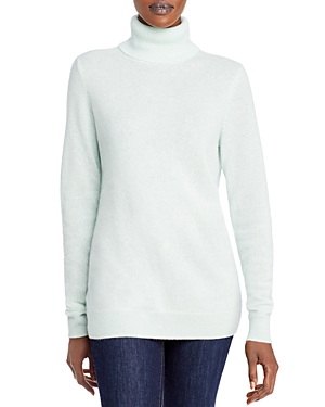 C By Bloomingdale's Cashmere Turtleneck Sweater - 100% Exclusive In Seafoam