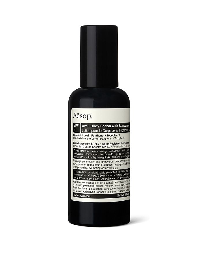 Shop Aesop Avail Body Lotion With Sunscreen Spf 50 5.4 Oz.
