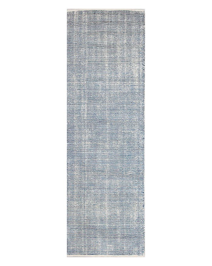 Bashian Contempo Alm-211 Runner Area Rug, 2'6 X 8' In Blue/ivory