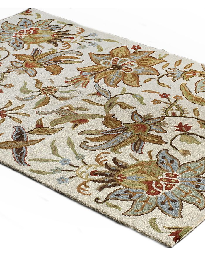 Bashian Valencia Al-101 Area Rug, 5' X 7'6 In Ivory
