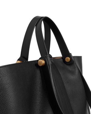 ALLSAINTS Allington Extra Large Leather Tote Bloomingdale's