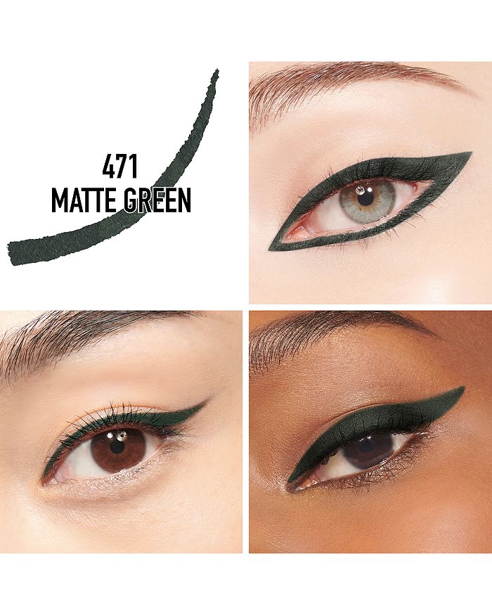 Shop Dior Show 24h Stylo Waterproof Eyeliner In 471 Matte Green