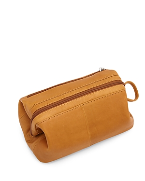 Royce New York Classic Leather Toiletry Bag