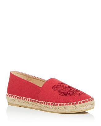 Kenzo Women's Tiger Embroidered Flats | Bloomingdale's