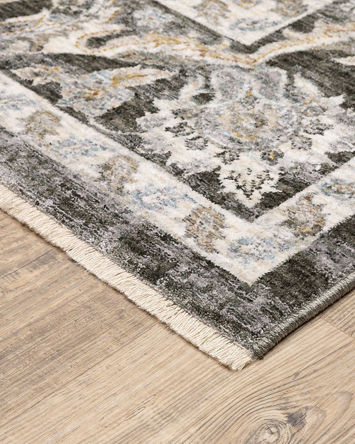 Oriental Weavers Maharaja 070n1 Area Rug, 9'10 X 12'10 In Grey