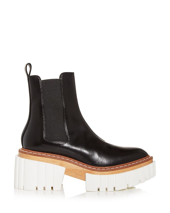 emilie platform chelsea boots