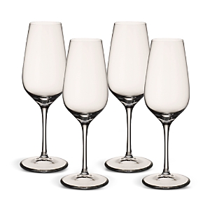 Villeroy & Boch Entree Set Of 4 Champagne Flutes