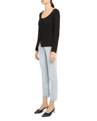 【美品】Theory SCOOP NECK JKT WESTWOOD セオリー Theory Scoop Neck Jacket | Bloomingdale's