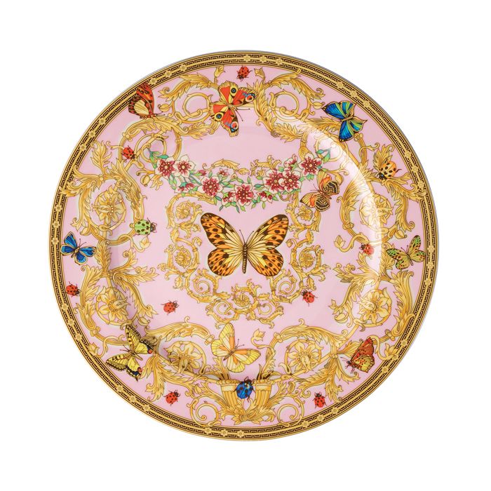 Shop Versace Rosenthal Meets  Butterfly Garden Service Plate