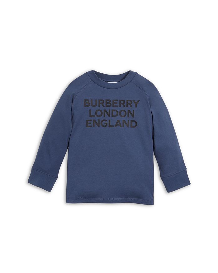 Burberry Boys' Logo Tee - Little Kid, Big Kid In Steel Blue
