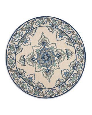 Kas Harbor Serafina Round Area Rug, 7'6 x 7'6