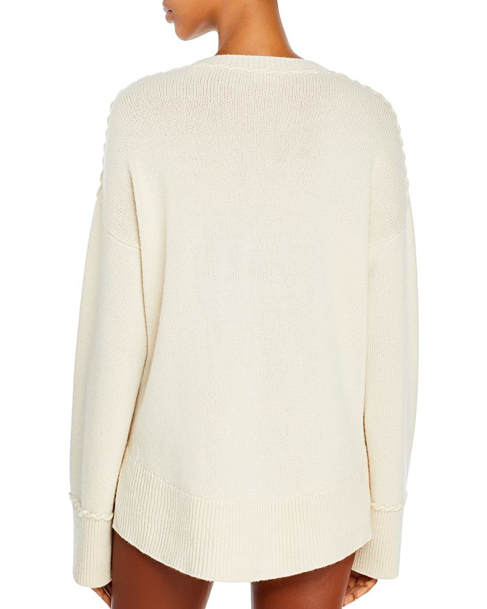 Theory Women's Karenia Cashmere Sweater In Ivory | ModeSens