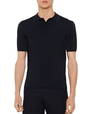 Sandro - Pablo Slim Fit Knit Polo Shirt