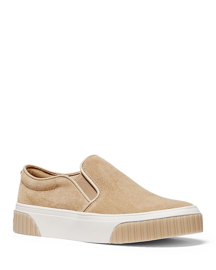 Michael kors suede cheap slip on sneakers