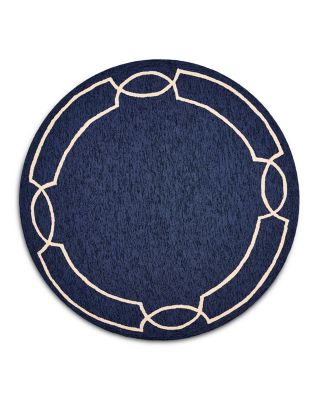 KAS Libby Langdon Hamptons Madison Round Area Rug, 7' x 7'