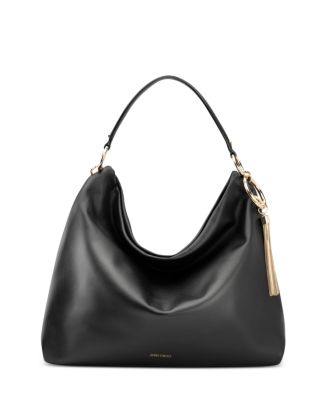 美品】JIMMY CHOO Callie Leather Hobo Bag | www.ofa.sg