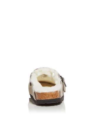 Women's Boston Shearling Clogs