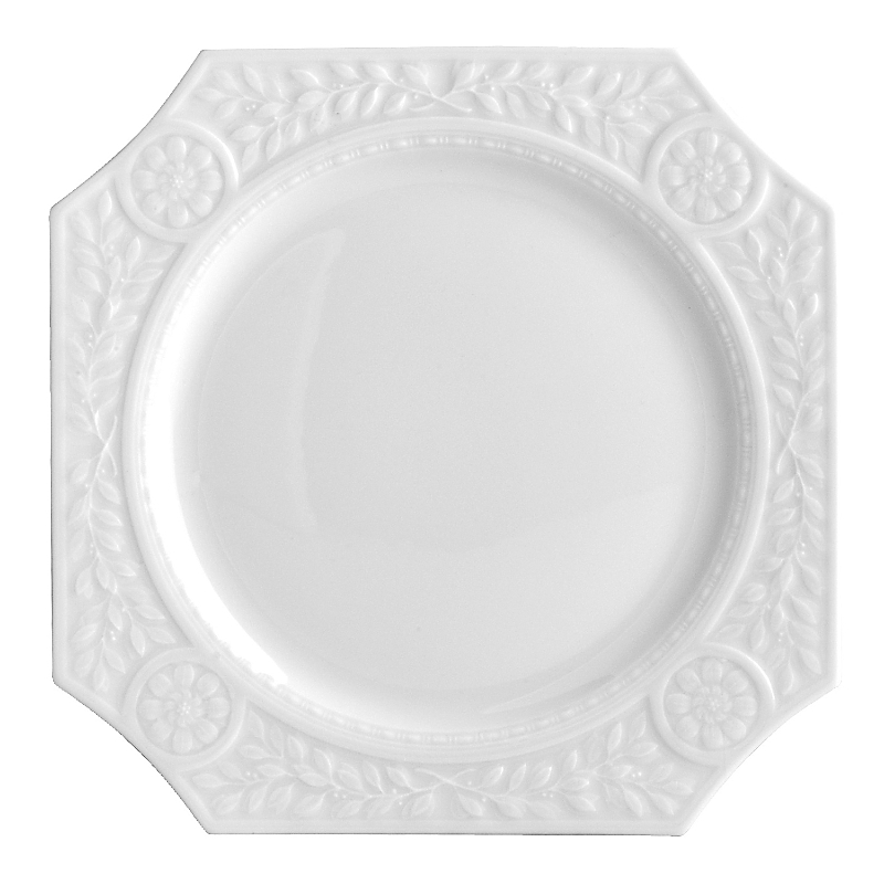 Bernardaud Louvre Hors D'oeurve Platter In White