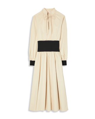 Tory Burch Rib Knit Trim Dress | Bloomingdale's