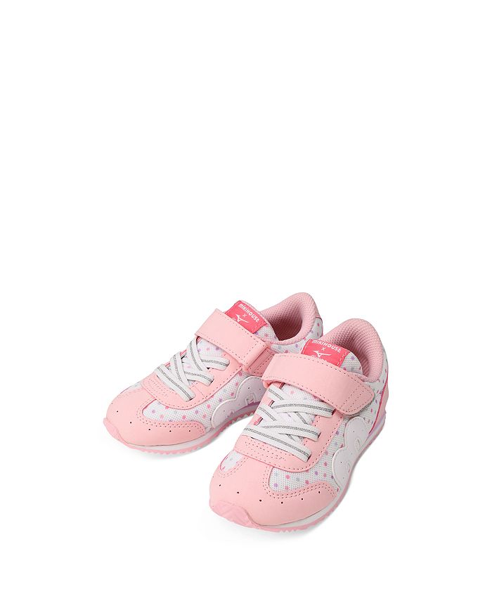 Miki House X Mizuno Printed Sneakers Toddler, Little Kid In Pink