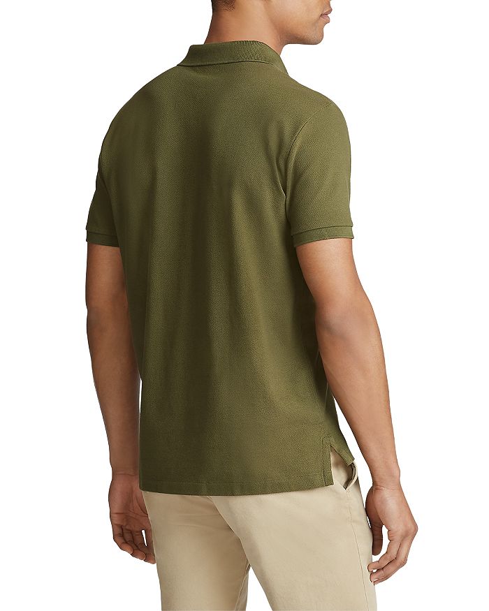Shop Polo Ralph Lauren Cotton Mesh Classic Fit Polo Shirt In Defender Green