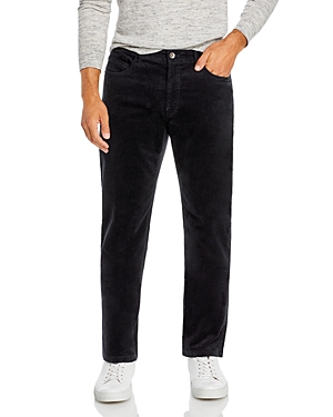 The Men's Store At Bloomingdale's Corduroy Tailored Fit Pants - 100% Exclusive In Midnight