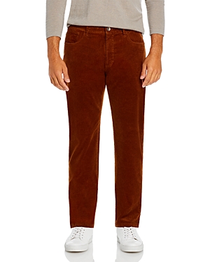 The Men's Store At Bloomingdale's Corduroy Tailored Fit Pants - 100% Exclusive In Rust