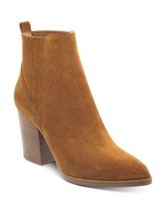Marc Fisher Women's Alva High Block Heel Booties Bloomingdale's