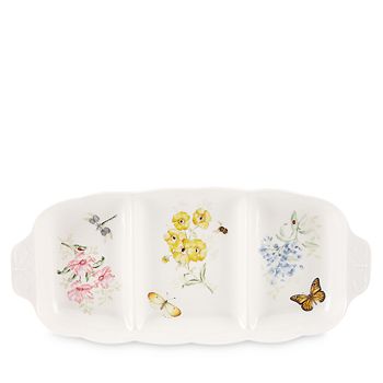 Lenox - Butterfly Meadow 3 Compartment Divided Server