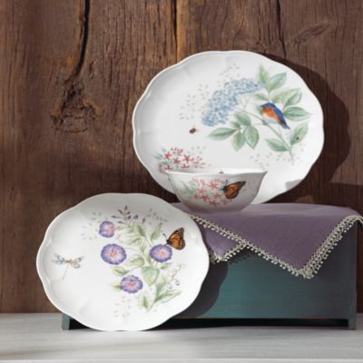 Butterfly Meadow 12 Piece Dinnerware Set