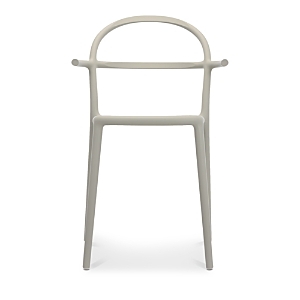 Kartell Generic C Chair, Set Of 2 In Matte Grey