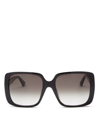 Women's Square Sunglasses, 56mm