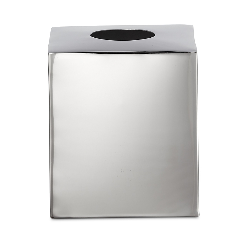 Roselli Modern Round Tissue Cover In Silver